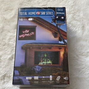 500 Series Halloween Projector with Red and Green Display